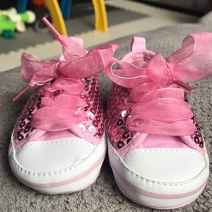 Baby Girl sequin sneakers